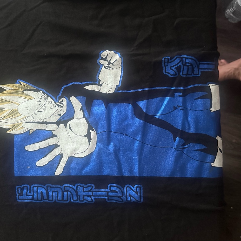 Black and Blue Graphic Tee
